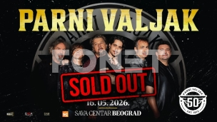 Parni valjak rasprodao koncert
